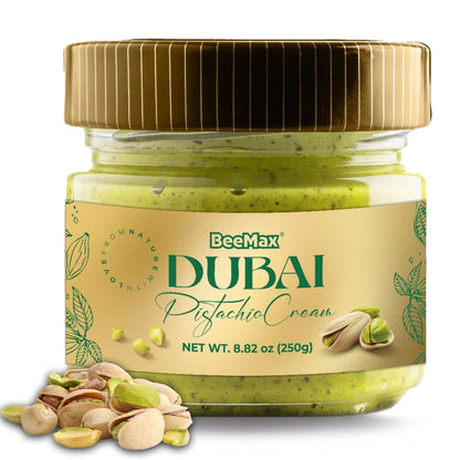 Beemax Dubai Pistachio Cream Jar  – 8.82 oz (250g) X 12 pcs