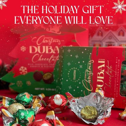 Beemax Xmass Dubai-Style Chocolate Truffles –  4.24 oz Bag X 12 X1004