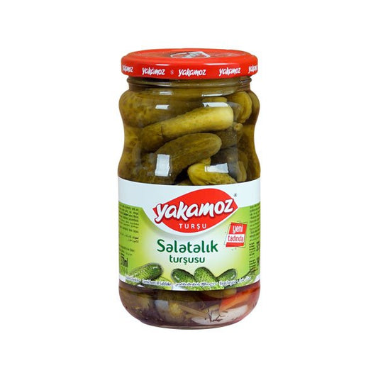 Yakamoz, Pickles, Gherkins (Cubuk), No. 00, Glass Jar, 370ml x 12 - 7371