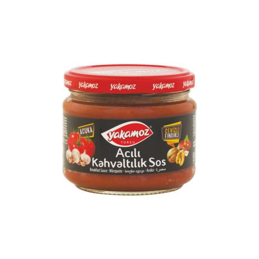 Yakamoz, Breakfast Spread, Acuka, Hot, Glass Jar, 300ml x 12 - 7388