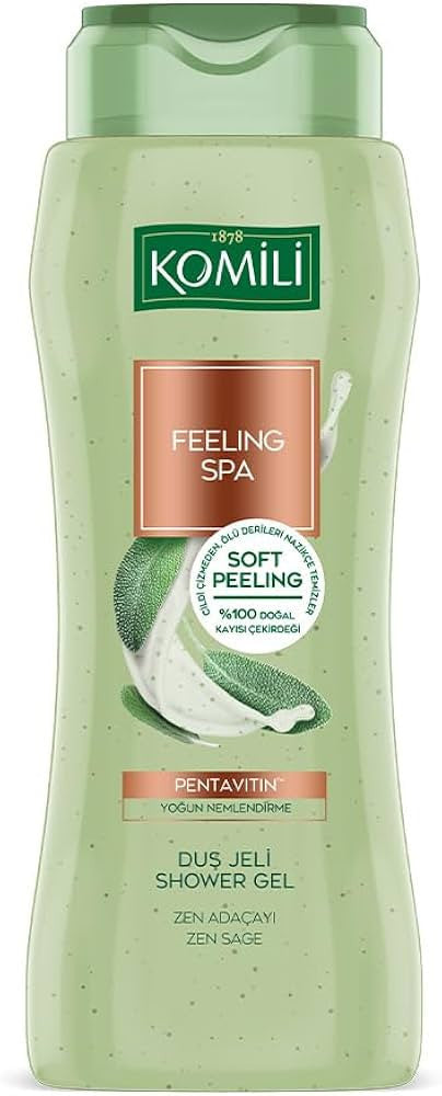 K8 KOMILI Feeling Spa Zen Sage Shower / Adacayi Gel 500ml 1cs/12pcs