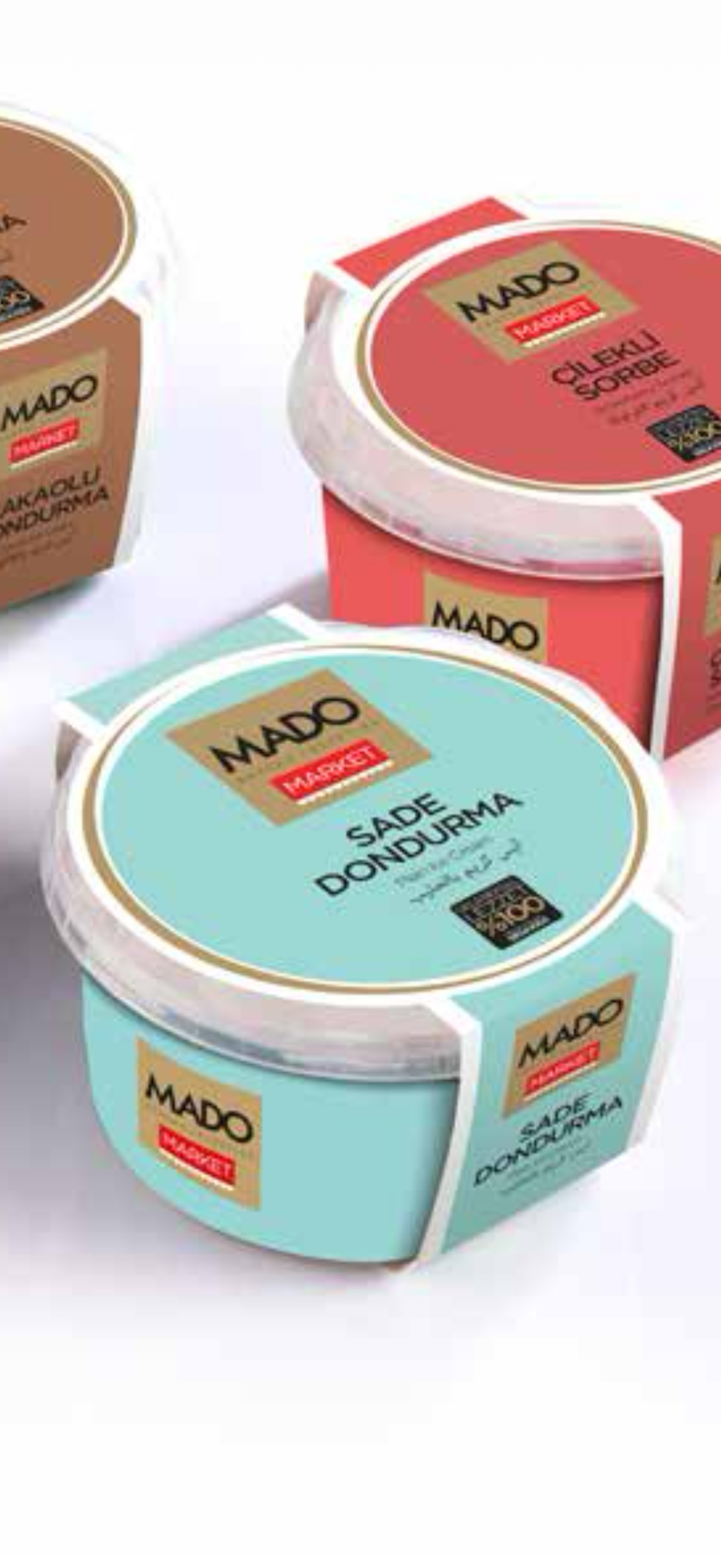 Mado Pistachio Ice Cream 100gr X 30