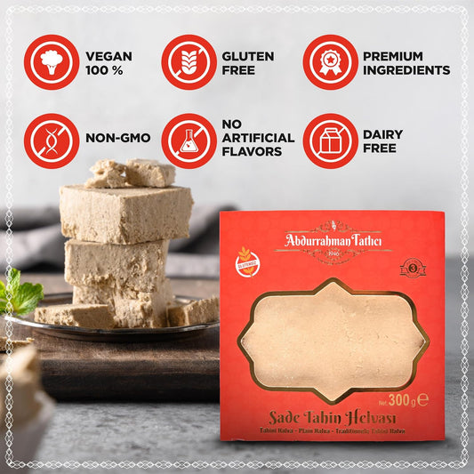 Abdurrahman Tatlici Plain Halva 300 gr*12