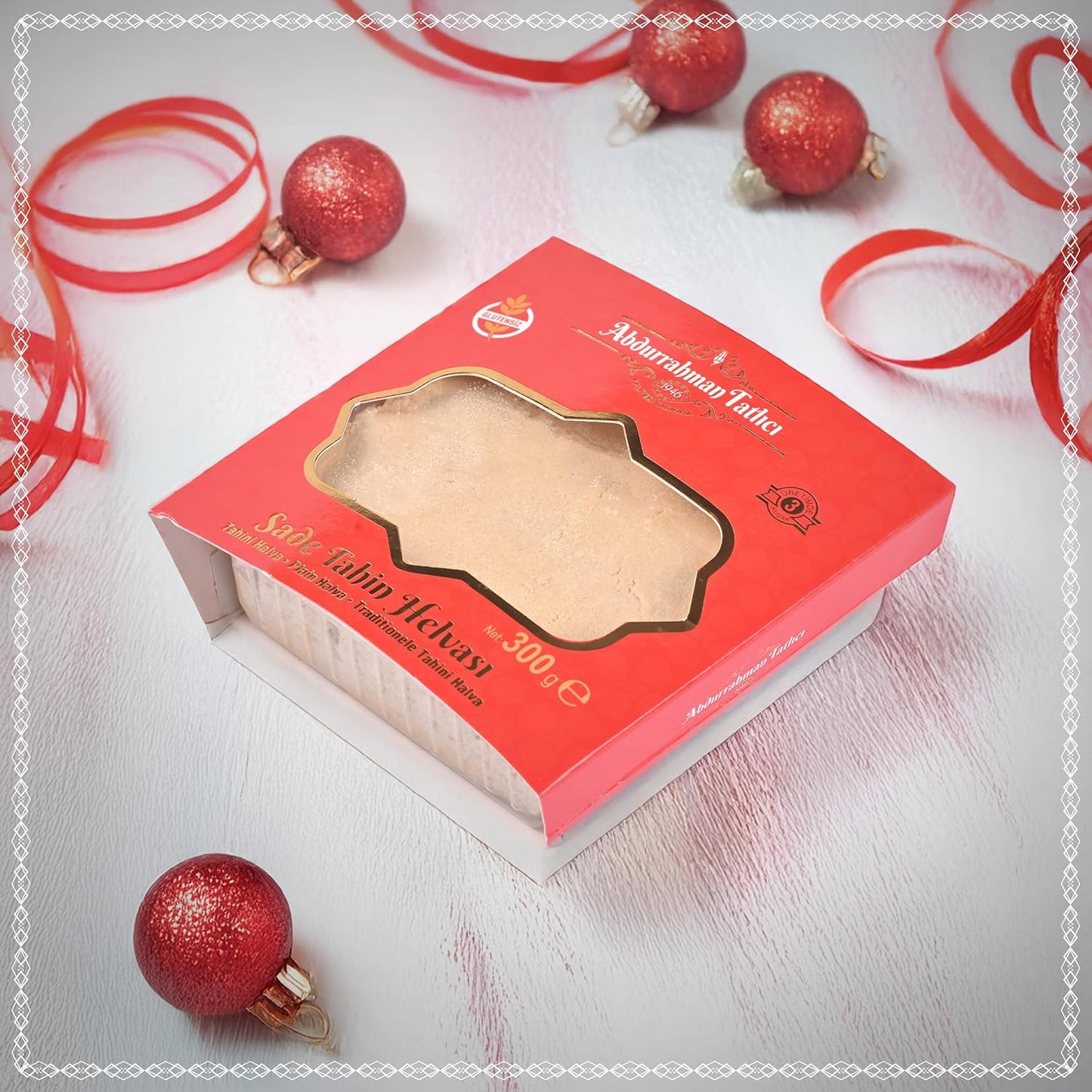 Abdurrahman Tatlici Plain Halva 300 gr*12