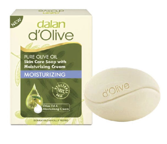 d'Olive SKIN CARE SOAP WITH MOISTURIZING CREAM | 3.5oz(100g) x 24 | NEW | - DO90109