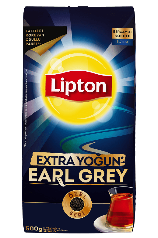D1 LIPTON Extra Earl Grey Black Tea 500g 1cs/16Pcs