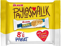 ULKER A1 Rondo Cream Biscuit 61g 8packs 1cs/8pcs