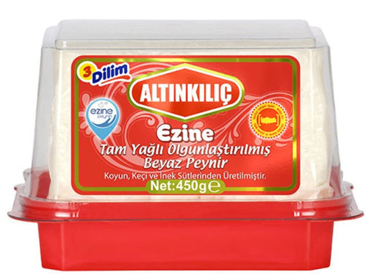 ALTINKILIC EZINE SHEEP (KOYUN) CHEESE 450GR X 8PCS - ALT07