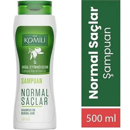K6 KOMILI Normal Hair Olive Oil Shampoo 500ml 1cs/12pcs