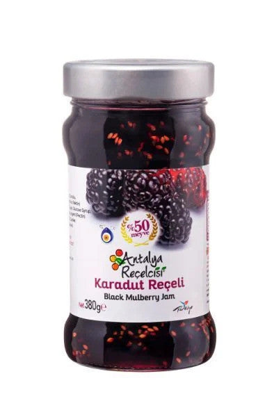 AZ2 ANTALYA Black Mulberry Classic Jam 380g 1cs/12pcs