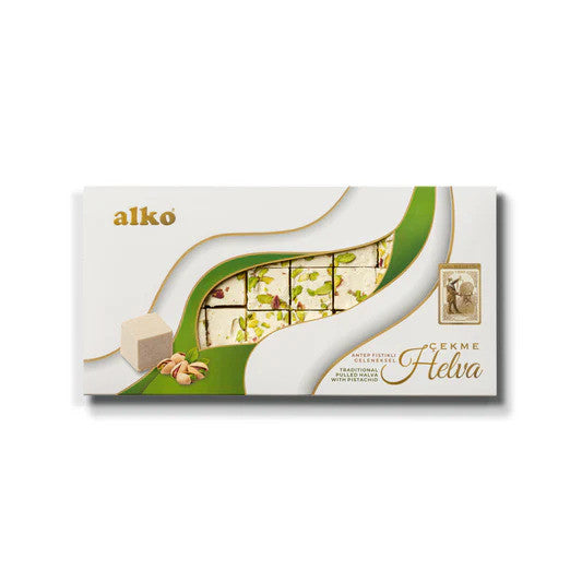 Alko Cekme Pismaniye Pistachio Cotton Candy 400gr. 1cs/12pcs