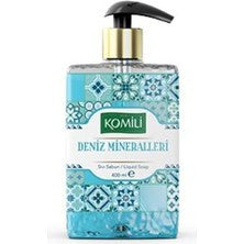 K3 KOMILI Premium Liquid Soap Sea Minerals / Deniz Minarelleri 400ml 1cs/12pcs