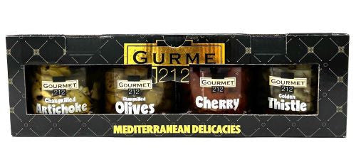 Mediterranean Deli Set (Arti Thistle Cherry Tomato Grill Olive) 4x9x255cc Jar - MM00536