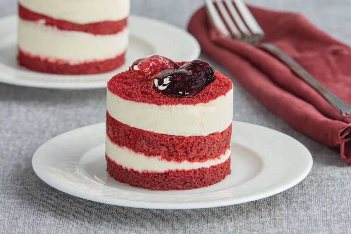 L’amour de Paris Red Velvet Mini Cake 165g/5.8oz 1X12 - 900903