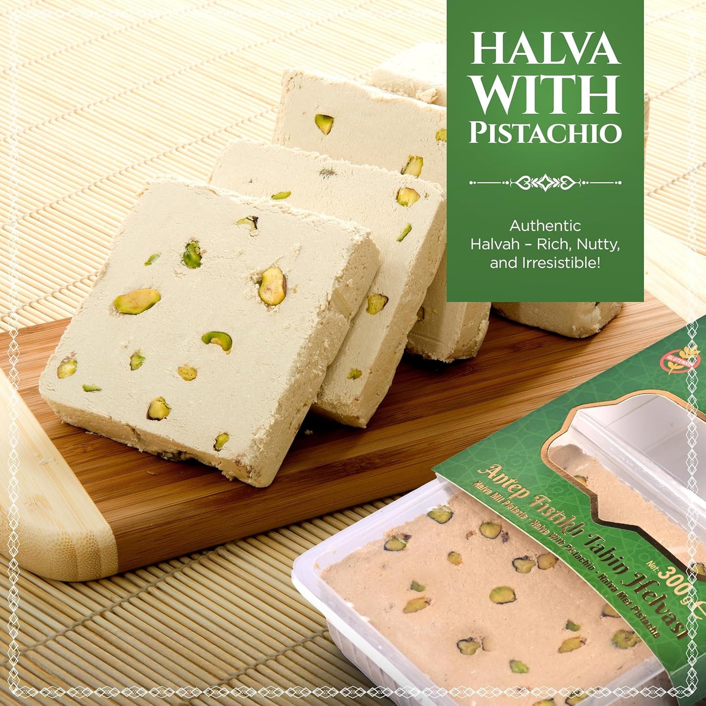 Abdurrahman Tatlici Pistachio Halva 300 gr*12