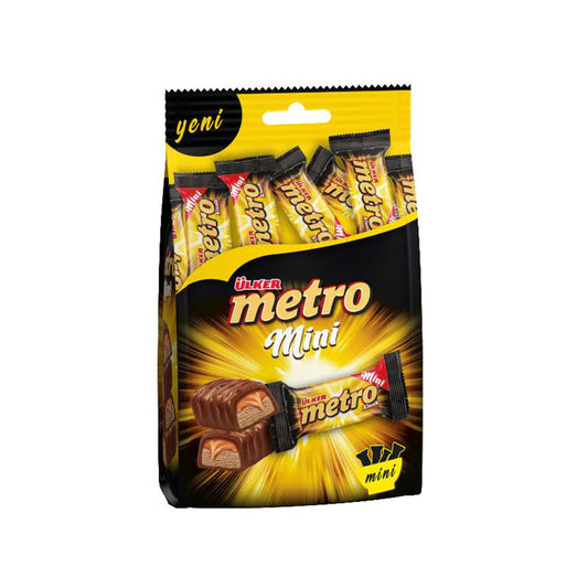ULKER Metro Mini Biscuit Chocolate Bar 102g 1cs/10pcs