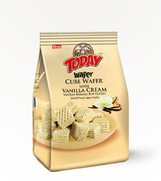 Today Cube Wafer Cream with Vanilla 1cs/12pcs