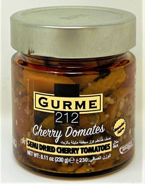 GURME212 SEMI DRIED CHERRY TOMATOES 7OZ JAR [bx=12ea] - MM01161