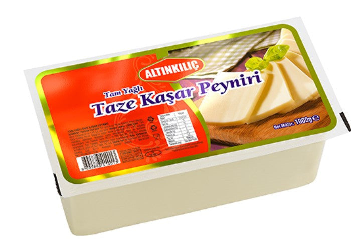 ALTINKILIC FULL FAT FRESH KASHKAVAL (TAZE KASAR) 1000GR X 12PCS - ALT015
