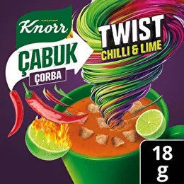 A2 KNORR Chili & Lime Quick Soup 18g 1cs/24pcs