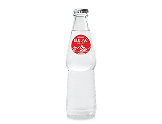 ULUDAG Gazoz Plain Soda Glass 250ml  1cs/24pcs
