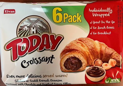 Today Croissant Chocolate and Hazelnut 45g (6x12)