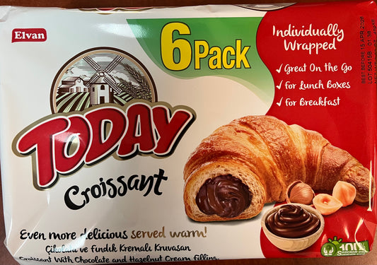 Today Croissant Chocolate and Hazelnut 45g (6x12)