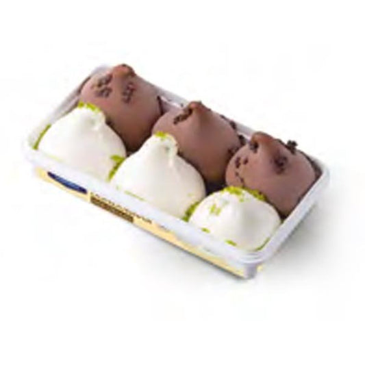 Alpedo, Ice Cream Scoops, Classic, Chocolate, 480gr, 6 slices x 9 - AK36