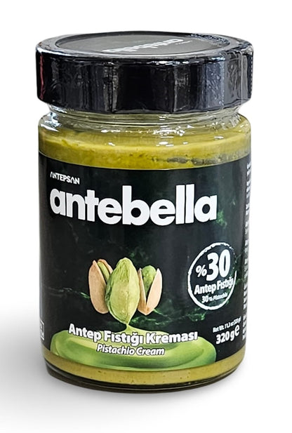 ANTEBELLA SPREADABLE PISTACHIO SPREAD 30% 320grX12/CS - APS220