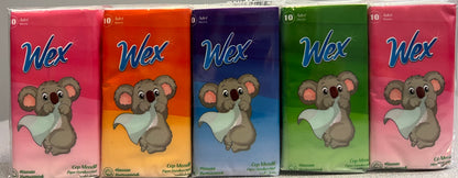 Wex Pocket Tissue 20 x (10 Pcs), 3.84kg(8.5lbs)/1pcs - CB8004