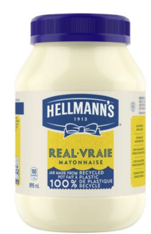 HELLMANN'S MAYONNAISE | 30 OZ(890 ML) x 10 || REAL - HM30