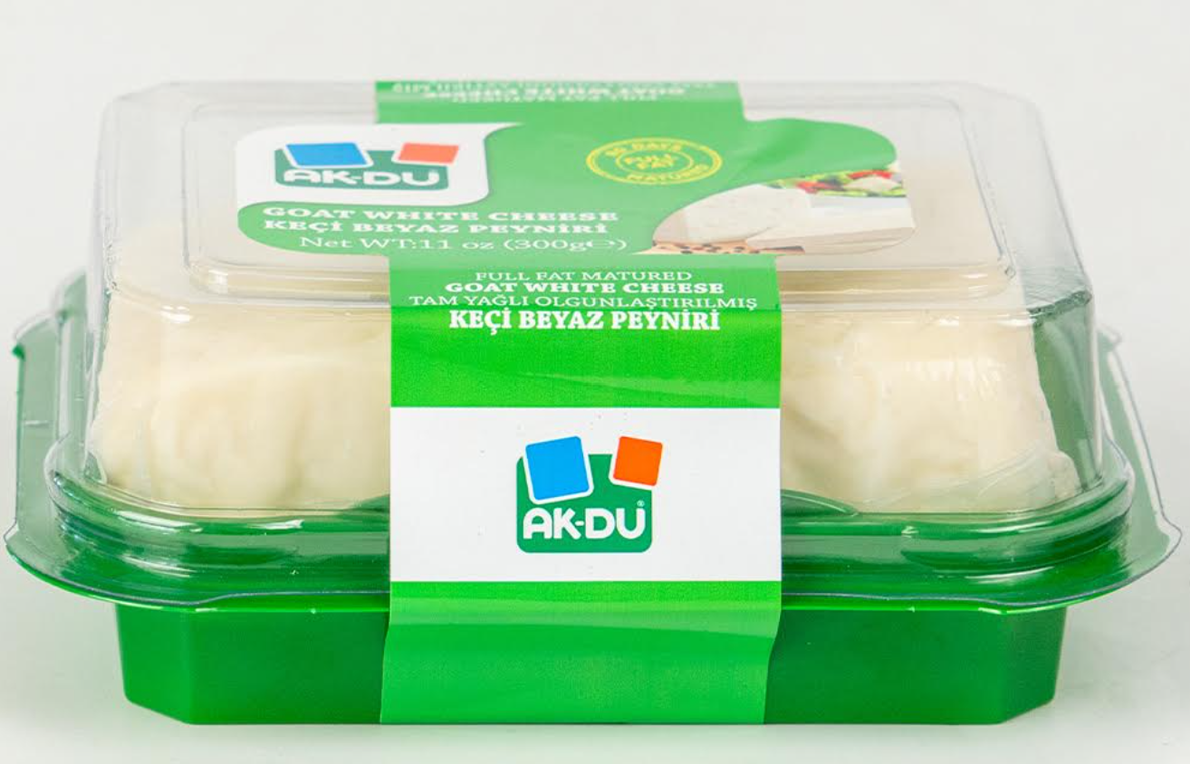 AKDU TRADITIONAL GOAT'S WHITE CHEESE (KECI) 300GR X 12 PCS - AK04