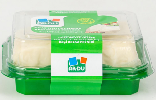 AKDU TRADITIONAL GOAT'S WHITE CHEESE (KECI) 300GR X 12 PCS - AK04