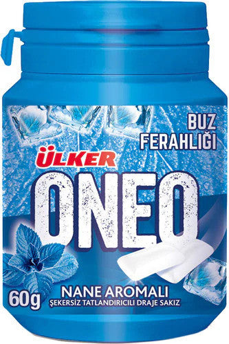 ULKER Oneo Mint Gum 60g 1cs/12pcs