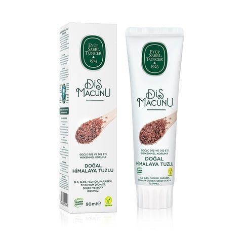 E2 Eyup Sabri Natural Toothpaste Himalaya Salt / Dis Macunu 90ml 1cs/12pcs