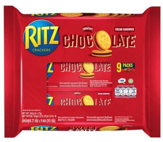 RITZ SANDWICH CHOCOLATE (9X27G) x 12 - RITZ03