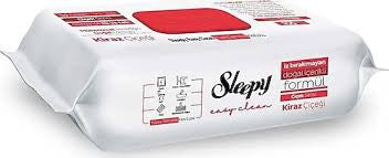 SLEEPY Wet Towel Cherry Blossom / Kiraz Cicegi 100CT 1cs/12pcs