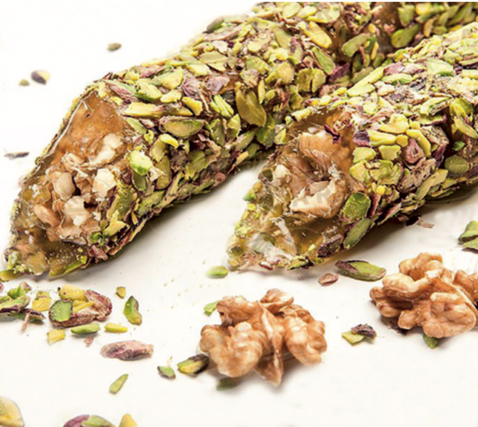 Pistachio Coated Sausage Delight With Walnut, 5kg(11lbs)/5pcs - CRS48