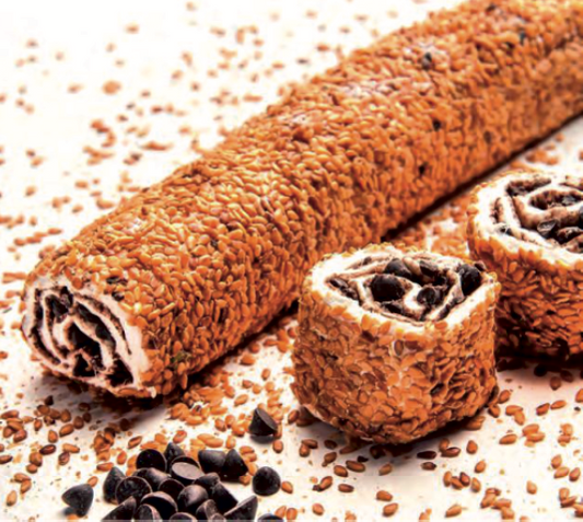 Sesame Coated Wrapped Pasha Delight With Drop Chocolate, 5kg(11lbs)/5pcs - CRS83