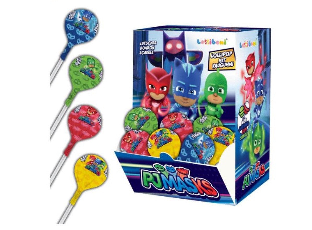 Lolliboni PJ Masks Lollipop With Gum 16G x 100 Pcs. x 6 CS - LB002