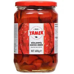 T1 TAMEK Roasted Red Peppers / Kozlenmis Biber 670g 1cs/12pcs