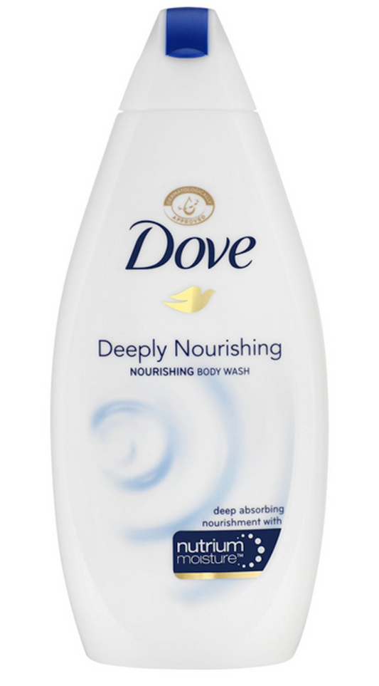 DOVE BODY WASH DEEPLY NOURISHING 12 X 17 oz - OVBW101