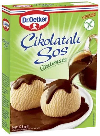 O1 DR.OETKER Sweet Chocolate Sauce Gluten Free 123g 1cs/8pcs