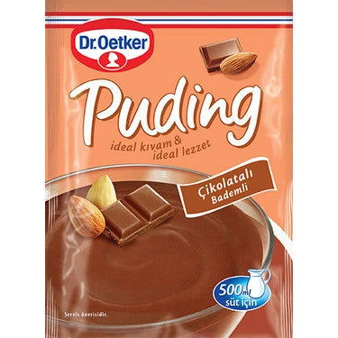 O1 DR.OETKER Puding Chocolate & Almond 94g 1cs/24pcs