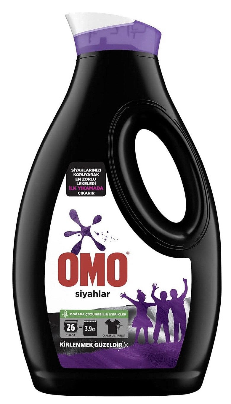 OMO LIQUID LAUNDRY 1690 ML (58 OZ) ACTIVE BLACK & DARK )*6 - HLTD70