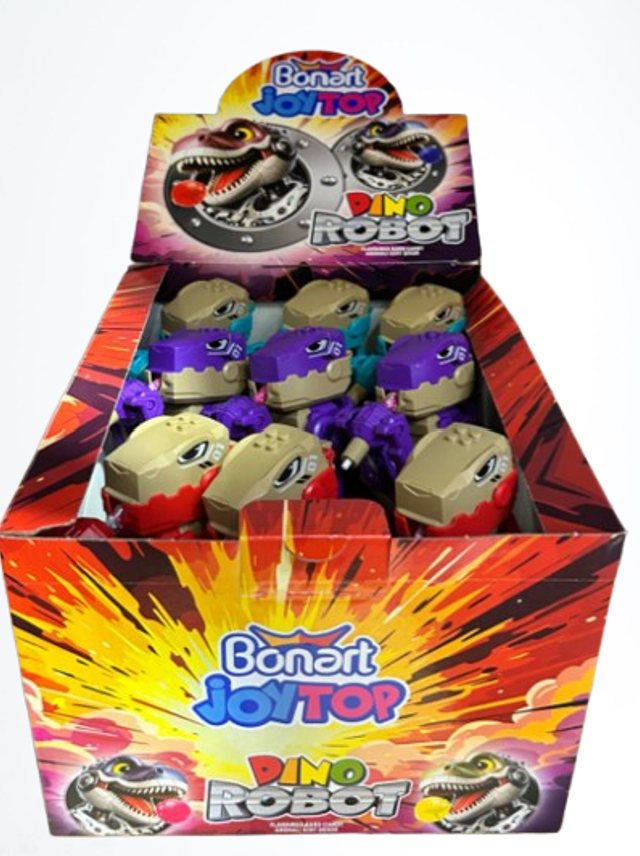 Joytop Robot Lollipop with Toy 0.39 oz x 9ct x 4 pcs