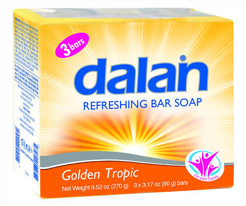 Dalan "Golden Tropics" A-B Soap 3.2 oz. X 3 24/cs (B) - DN60213