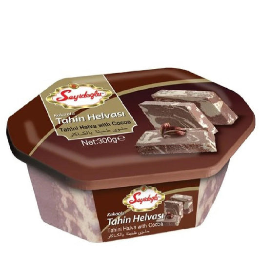 S1 SEYIDOGLU Cocoa Tahini Halva / Cikolata 300g 1cs/12pcs