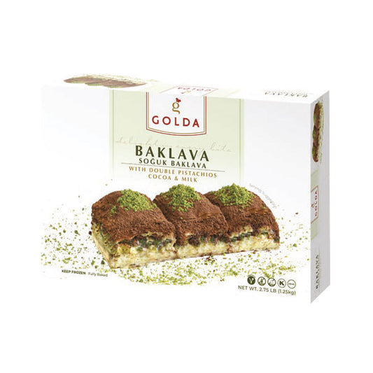 Golda Milk & Cocoa Baklava3.1 lb, 6pack - DSG12