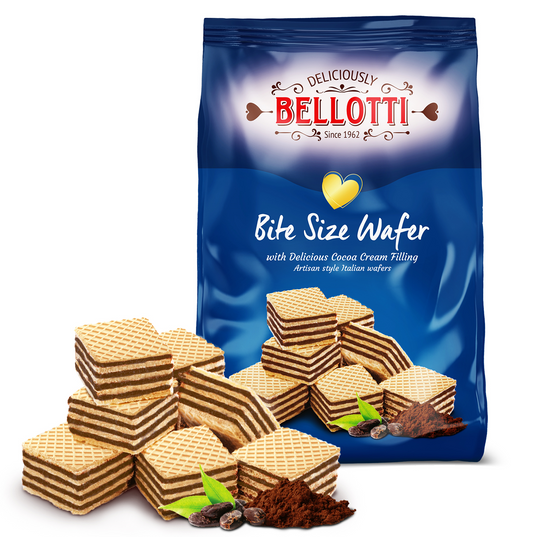 BIFA BELOTTI WAFERS WITH COCOA 200GR x 12pcs - BIF08